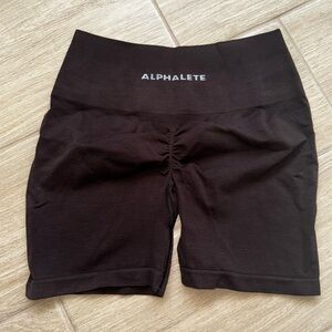 Alphalete Amplify Shorts 4.5” - Chocolate